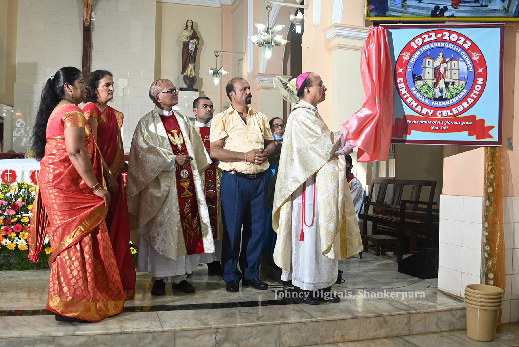 The Inauguration Ceremony of the Centenary year of St John the Evangelist Church Shankerpura