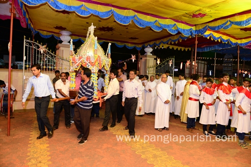 Vespers -2015 Celebrated in Pangla Church