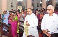 Rev Fr Prakash Anil Castelino took Charge as new Parish priest of Shankarpura Parish