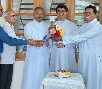 Birthday celebration of Rev Fr Vijay DSouza